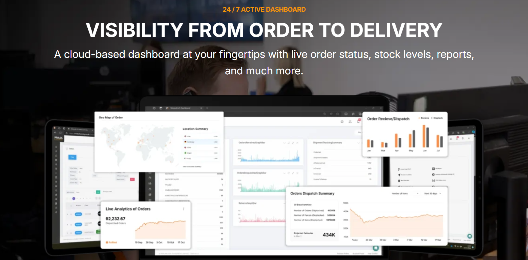 3PL Fulfillment Dashboard